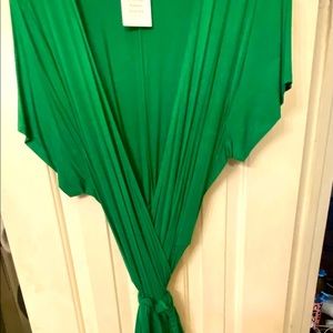 Spring is Here Baby!!!🌿🌼🌷🌺 Eloquii Ruffle Wrap Dress